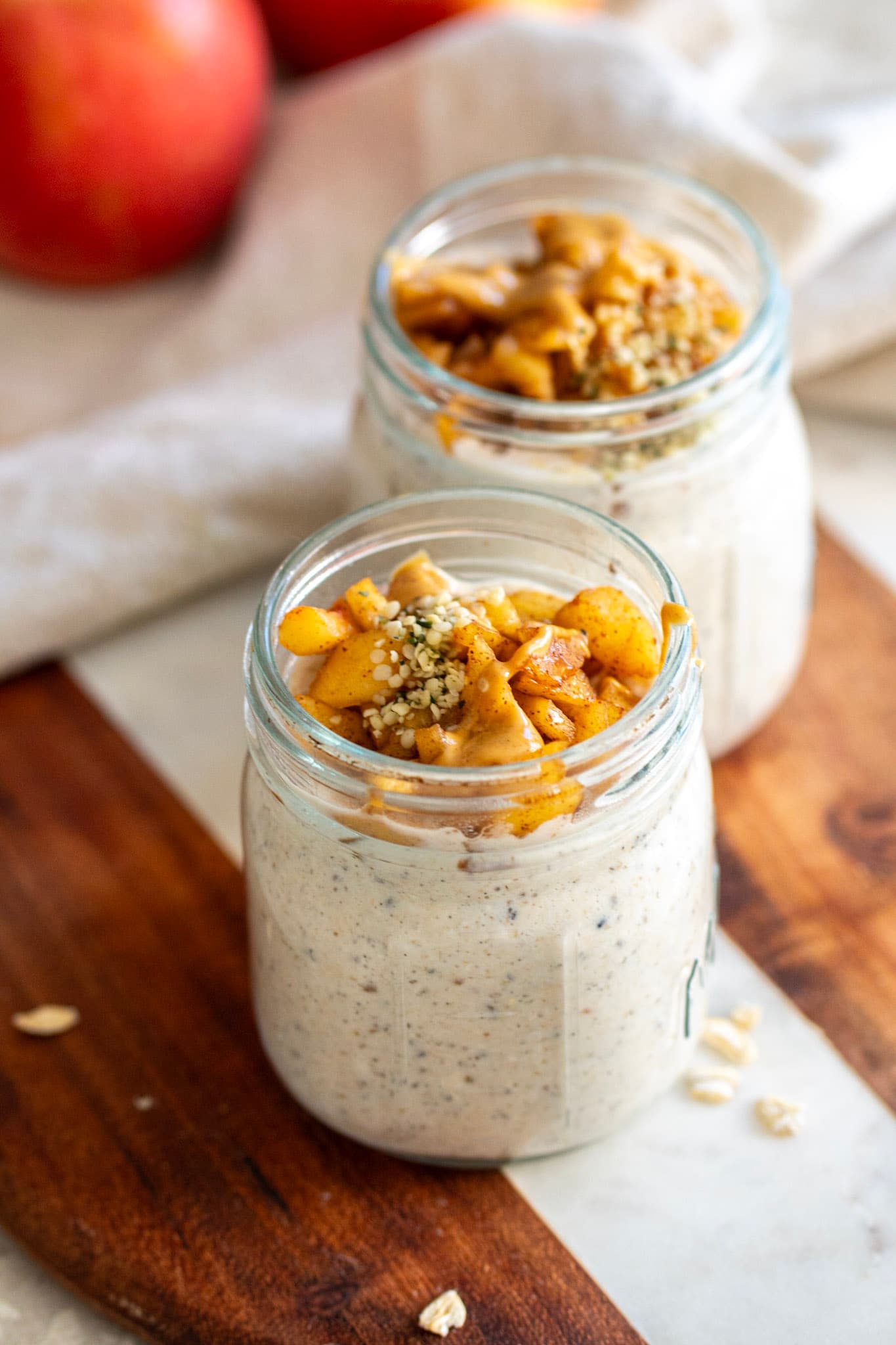 Apple Pie Blended Oatmeal