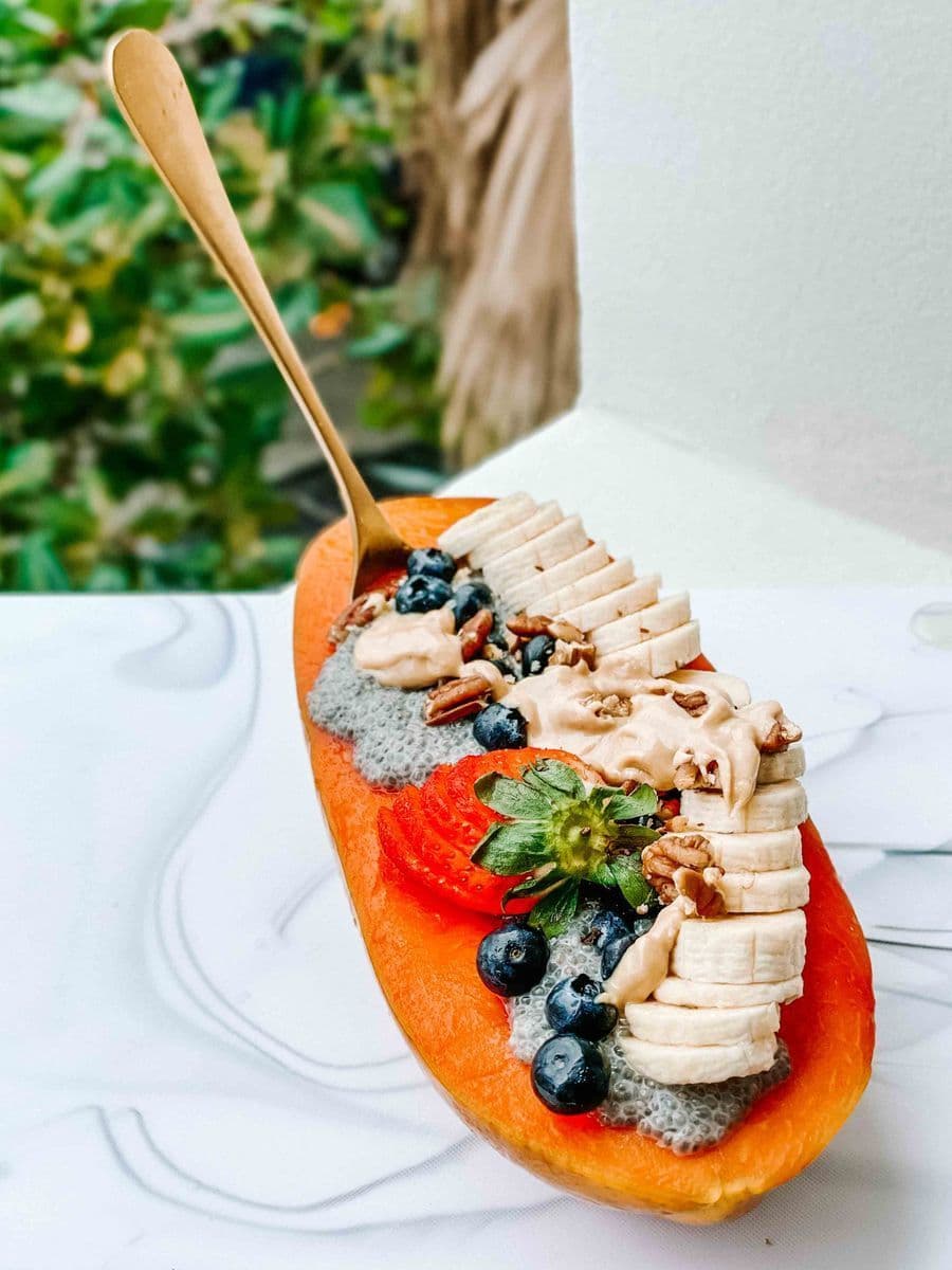 Chia Papaya Boat