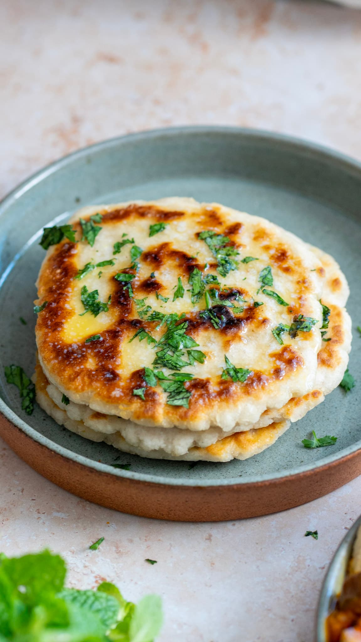 Gluten-Free Butter Naan