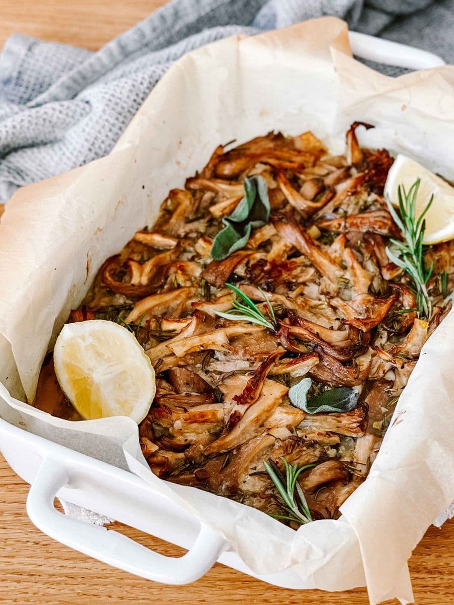 Lemon Rosemary Pulled Chicken
