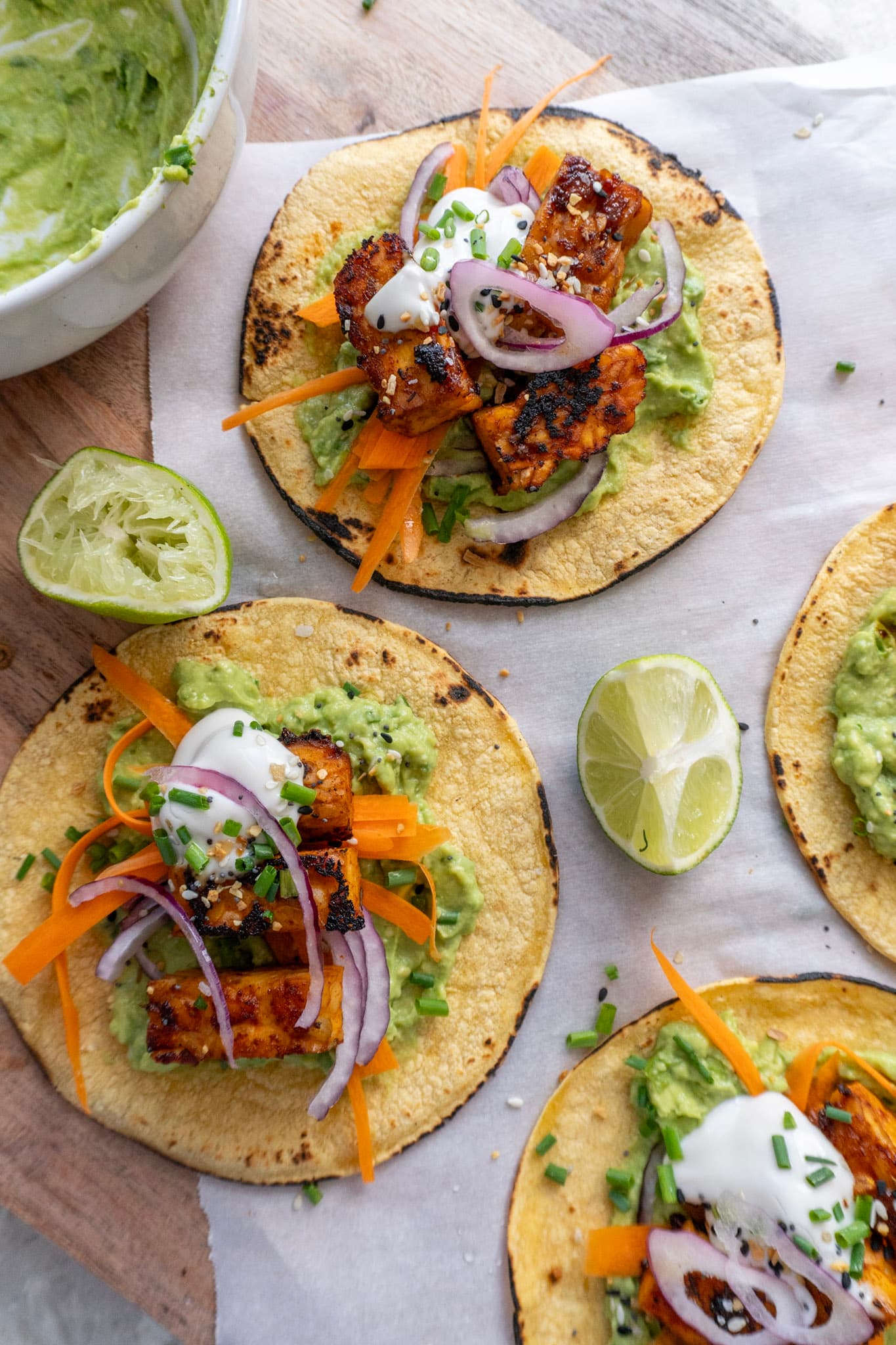 Main Character Tempeh Tacos