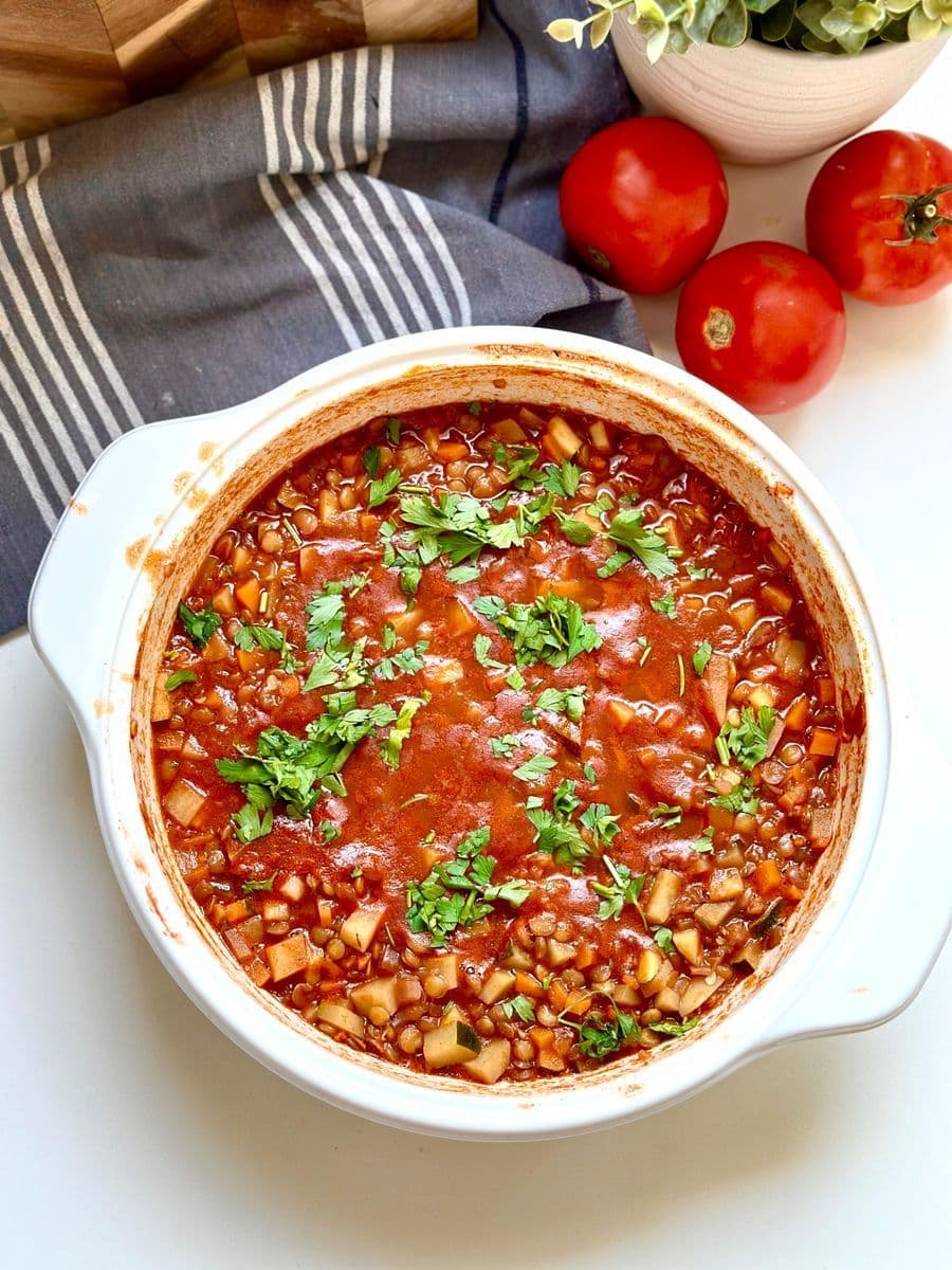 Mediterranean Lentil Soup