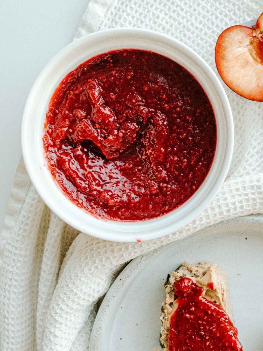 Plum Chia Jam