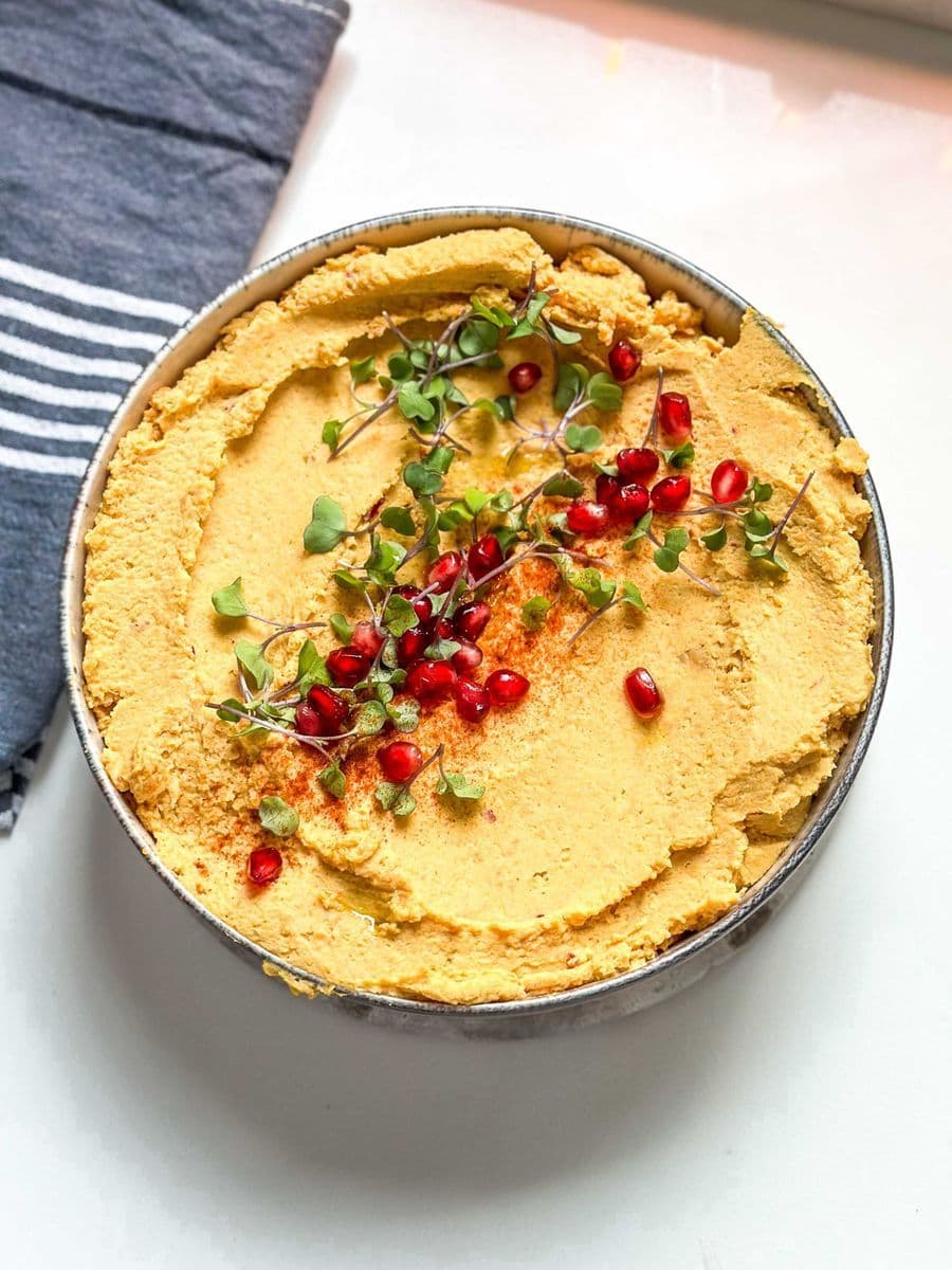 Spicy Carrot Hummus