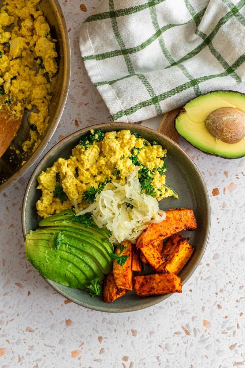 Vegan Breakfast Plate